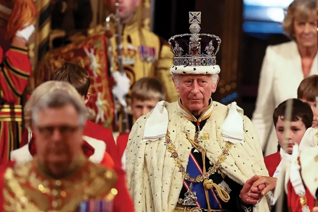 King Charles at the 2024 Kings speech.