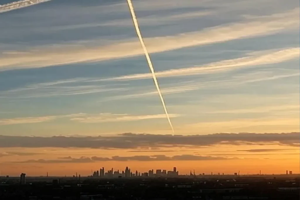 London sky